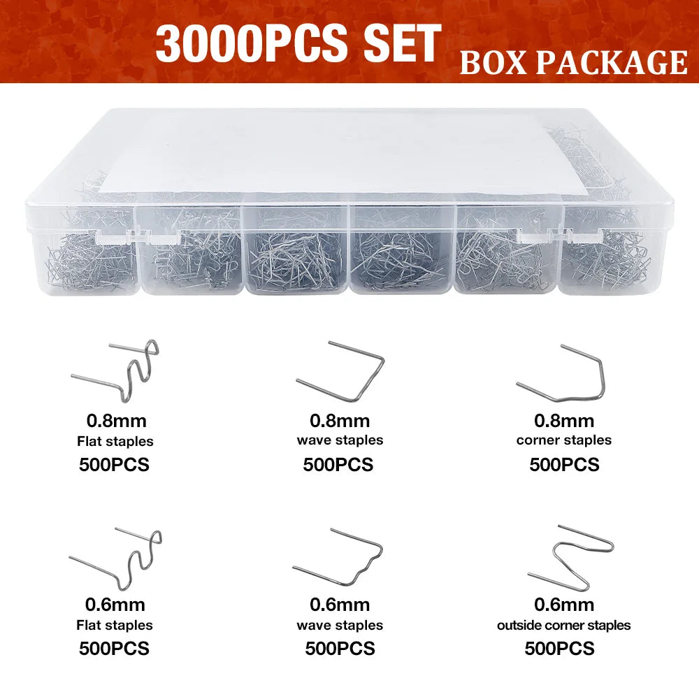 Stainless Steel Hot Stapler Welding Staples for Plastic Repair