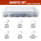 Stainless Steel Hot Stapler Welding Staples for Plastic Repair