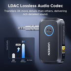 Wireless Bluetooth 5.3 Audio Receiver with Hi-Res LDAC for Speakers