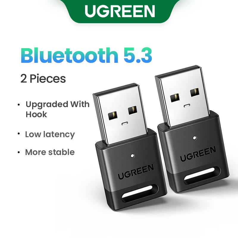 Bluetooth 5.4 USB Adapter for PC Wireless Connectivity