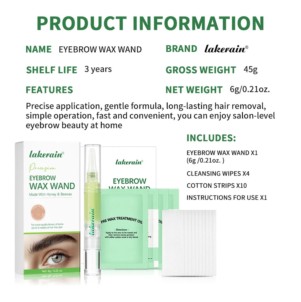 Eyebrow Wax Wand for Hair Removal - 18