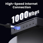 8-in-1 Thunderbolt 4 Docking Station with 40Gbps Data Transfer