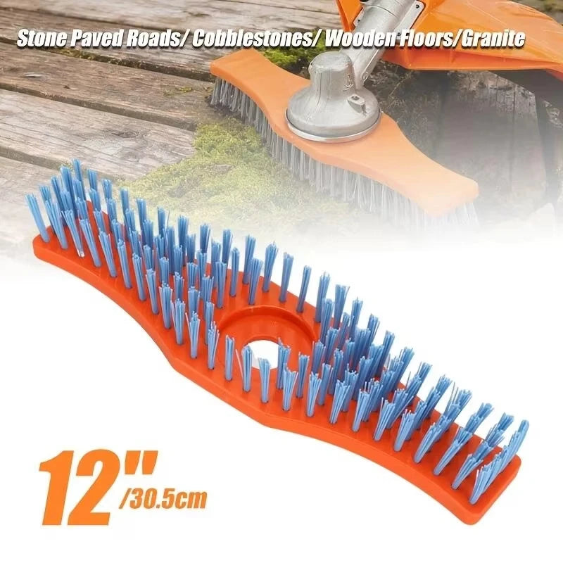 12-Inch Nylon Outdoor Surface Cleaning Brush for Trimmers - 8