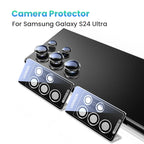 Tempered Glass Camera Lens Protector for Samsung Galaxy S24 Ultra