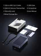 40Gbps USB4 NVMe SSD Enclosure for Thunderbolt and High-Speed Data
