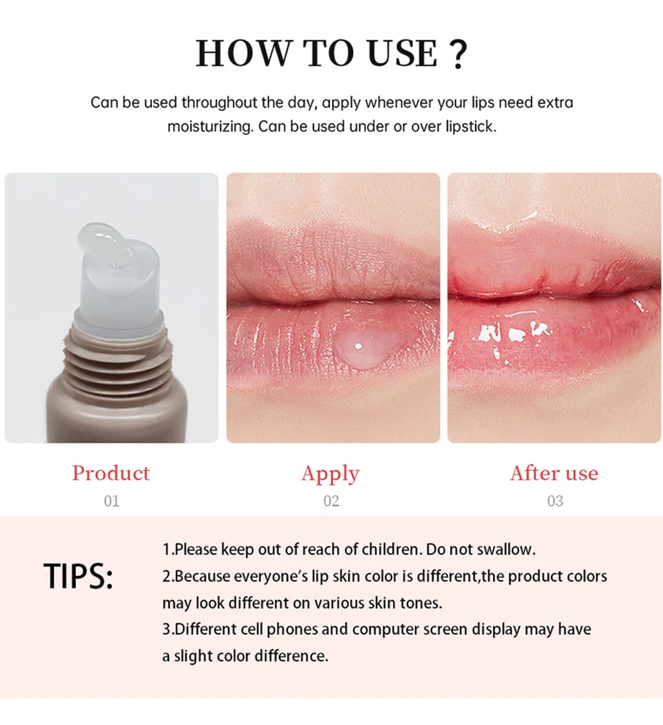 Moisturizing Lip Balm Butter for Hydrated Glossy Lips
