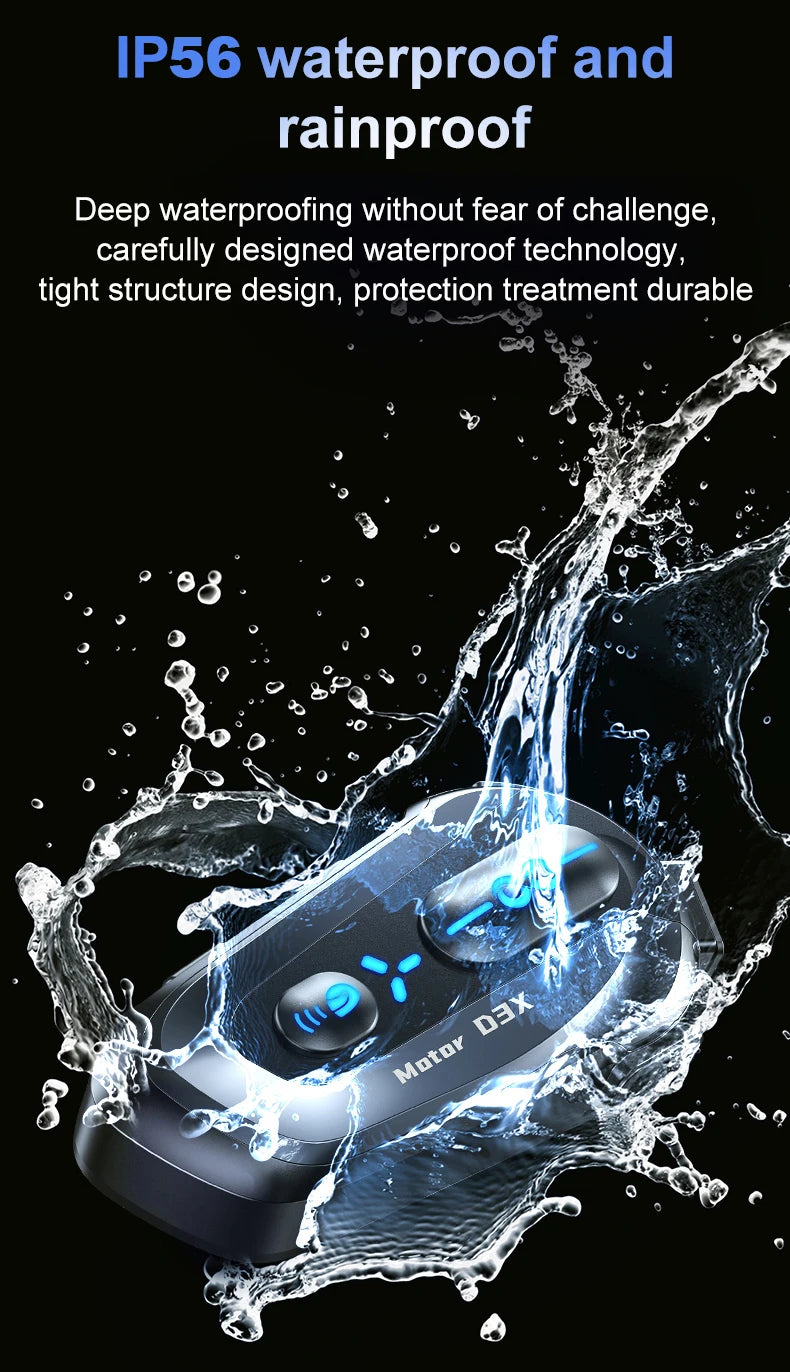 Bluetooth 5.4 Motorcycle Helmet Intercom Headset - 11