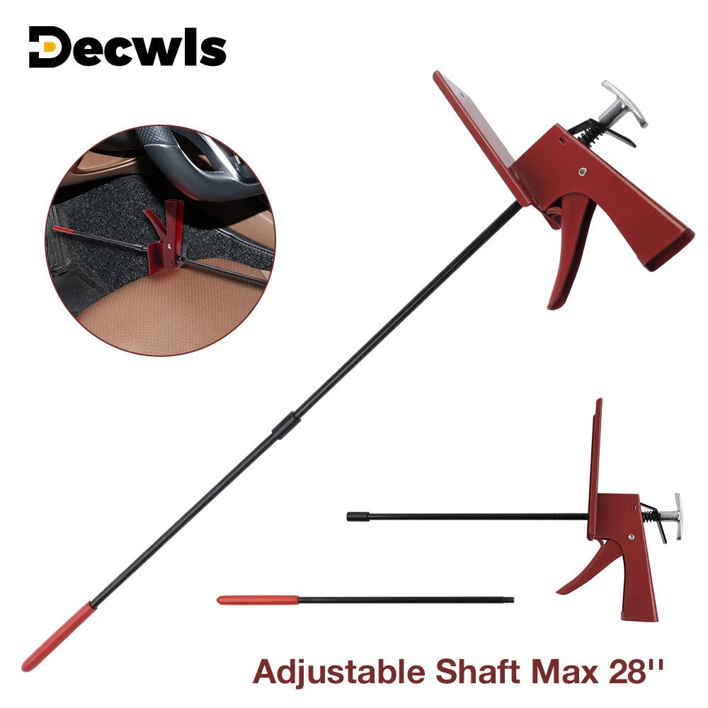 Adjustable 28-Inch Brake Pedal Depressor Tool for Vehicle Testing