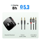 Bluetooth 5.3 Audio Receiver for Home Stereo and Speakers
