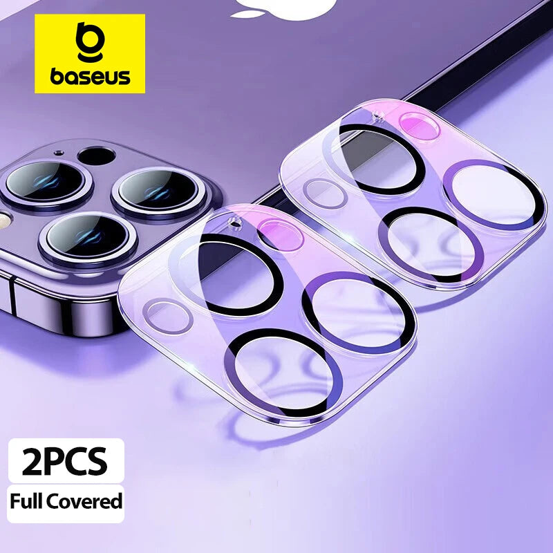 Tempered Glass Camera Lens Protector for iPhone 16 15 14 Series - 1