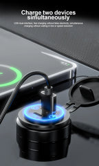 Dual USB Type C Quick Charger Socket PD30W QC3.0 for 12V 24V Vehicles