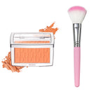 Matte Embossed Blush Palette with Application Brush