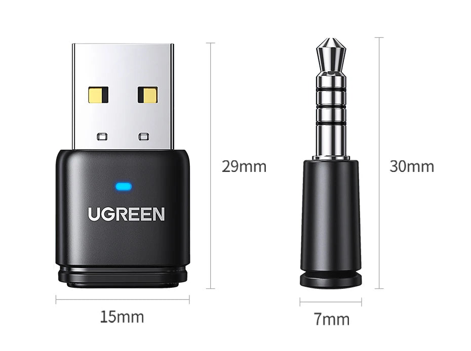 Bluetooth 5.3 Audio Transmitter for PS5 PS4 and Nintendo Switch