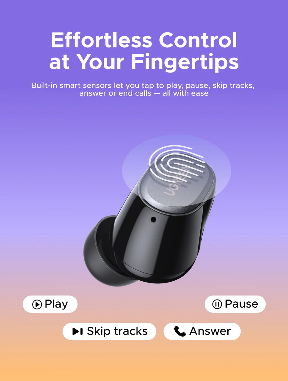 Wireless Bluetooth In-Ear Earbuds with 35H Playtime - 20
