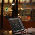 Rechargeable LED Clip-On Desk Lamp for Reading and Bedside