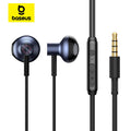 Wired In-Ear Headphones with 3.5mm Jack and Microphone