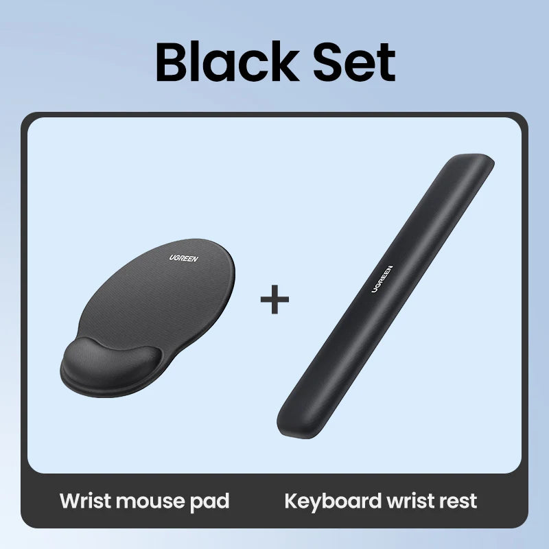 Ergonomic Memory Foam Mouse Pad with Wrist Support
