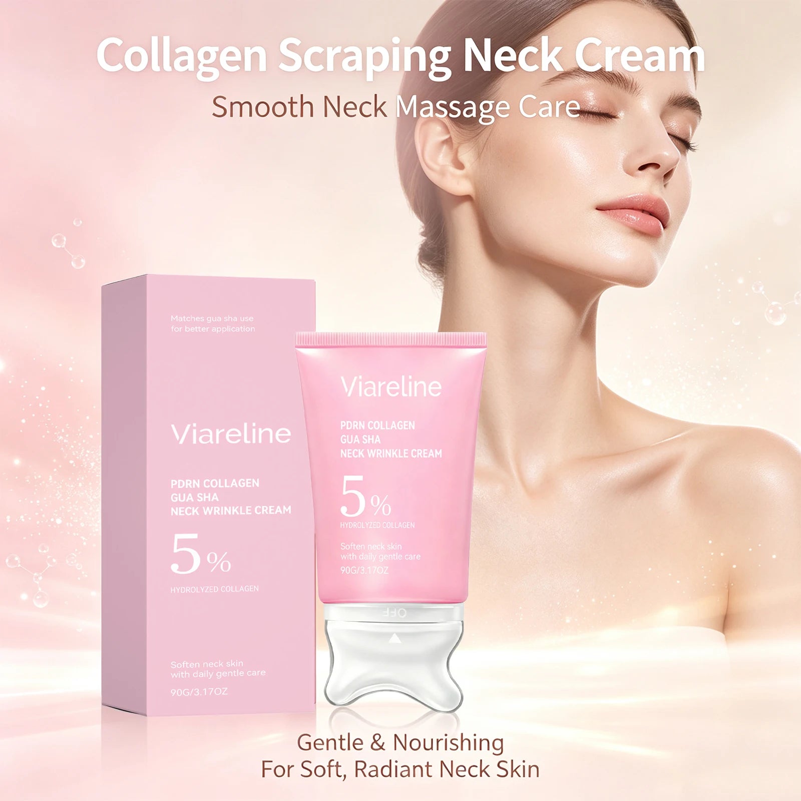 Collagen Firming Neck Cream with Integrated Massage Applicator - 3