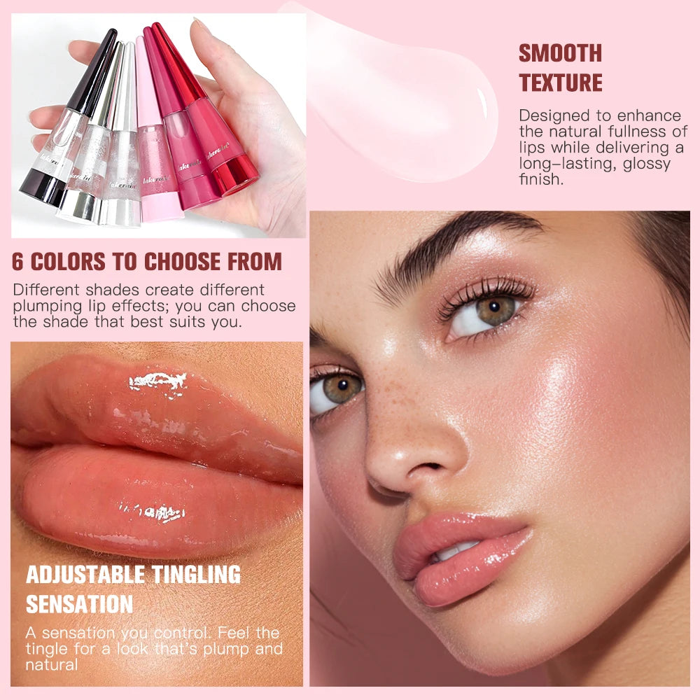 Instant Lip Plumping Gloss and Hydrating Serum