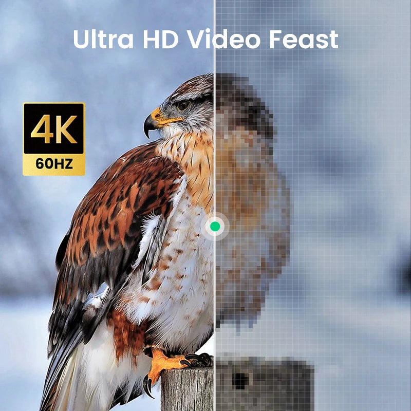 4K 60Hz Micro HDMI to HDMI Cable for Cameras and Laptops - 4