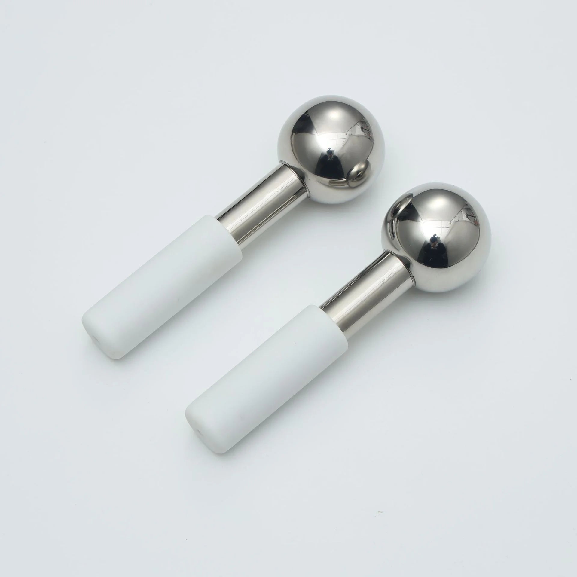 Stainless Steel Cooling Facial Globes for Puffiness and Skincare - 16