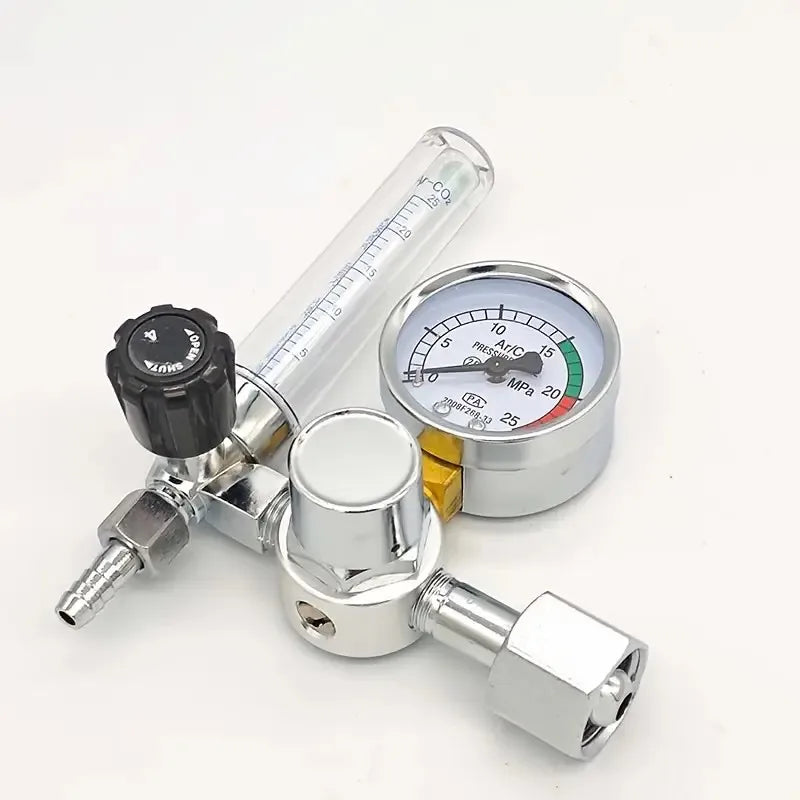 Argon CO2 Gas Pressure Regulator with Flow Meter for MIG TIG Welding