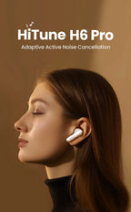 Adaptive Noise Cancelling Wireless Earbuds with LDAC Hi-Res Audio