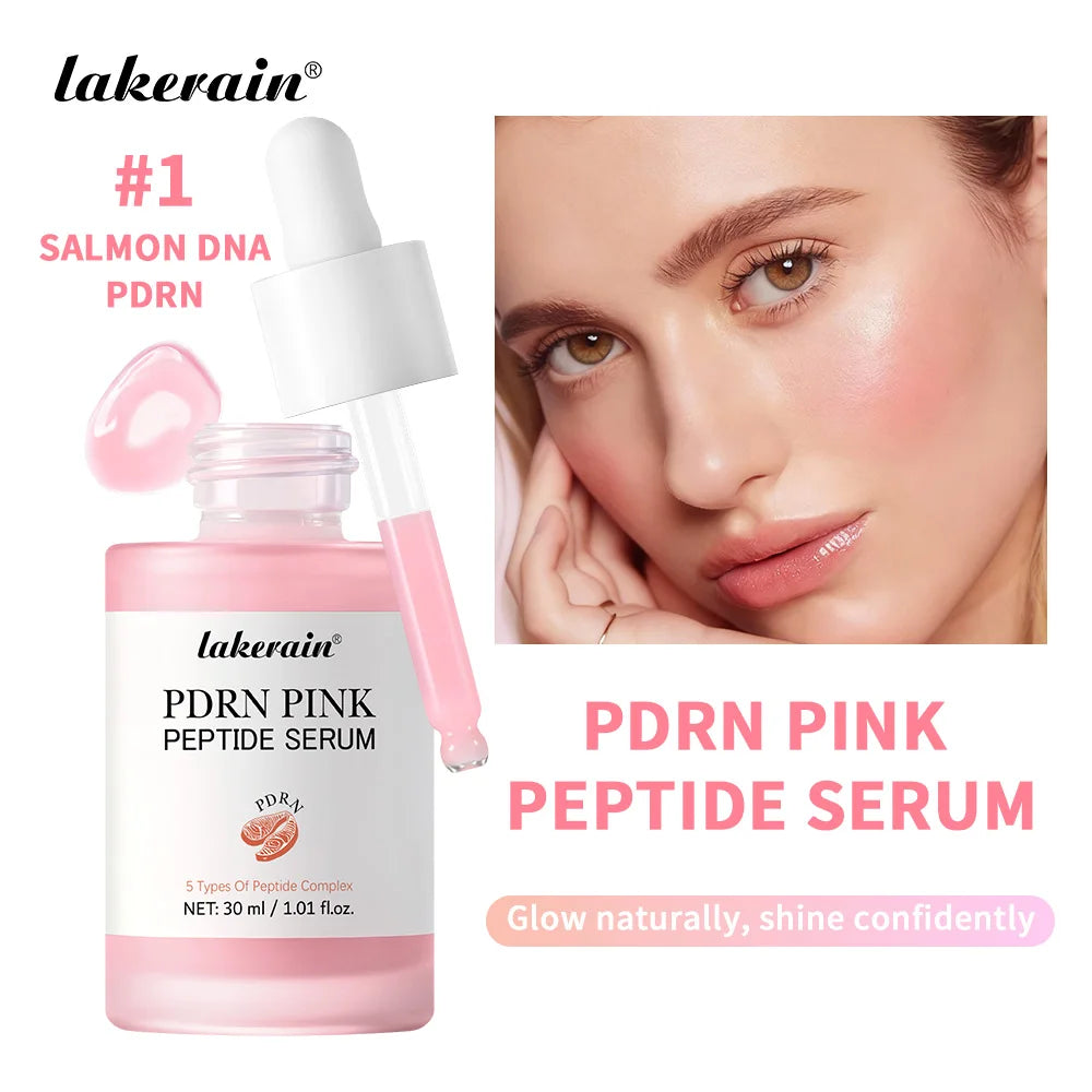 Salmon DNA PDRN Peptide Face Serum for Radiant Glow