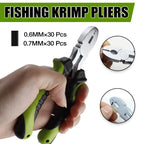Multifunctional Fishing Crimping Pliers with Line Cutter