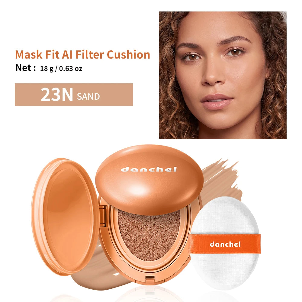 Waterproof Sunscreen Cushion Foundation for Flawless Coverage - 25