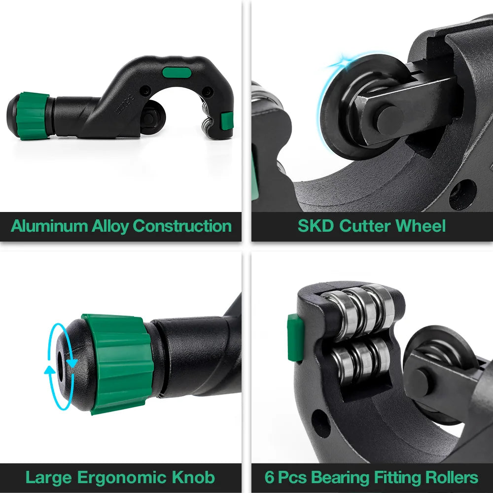 Heavy Duty Pipe and Tube Cutter 5-50mm for Metal and PVC - 5