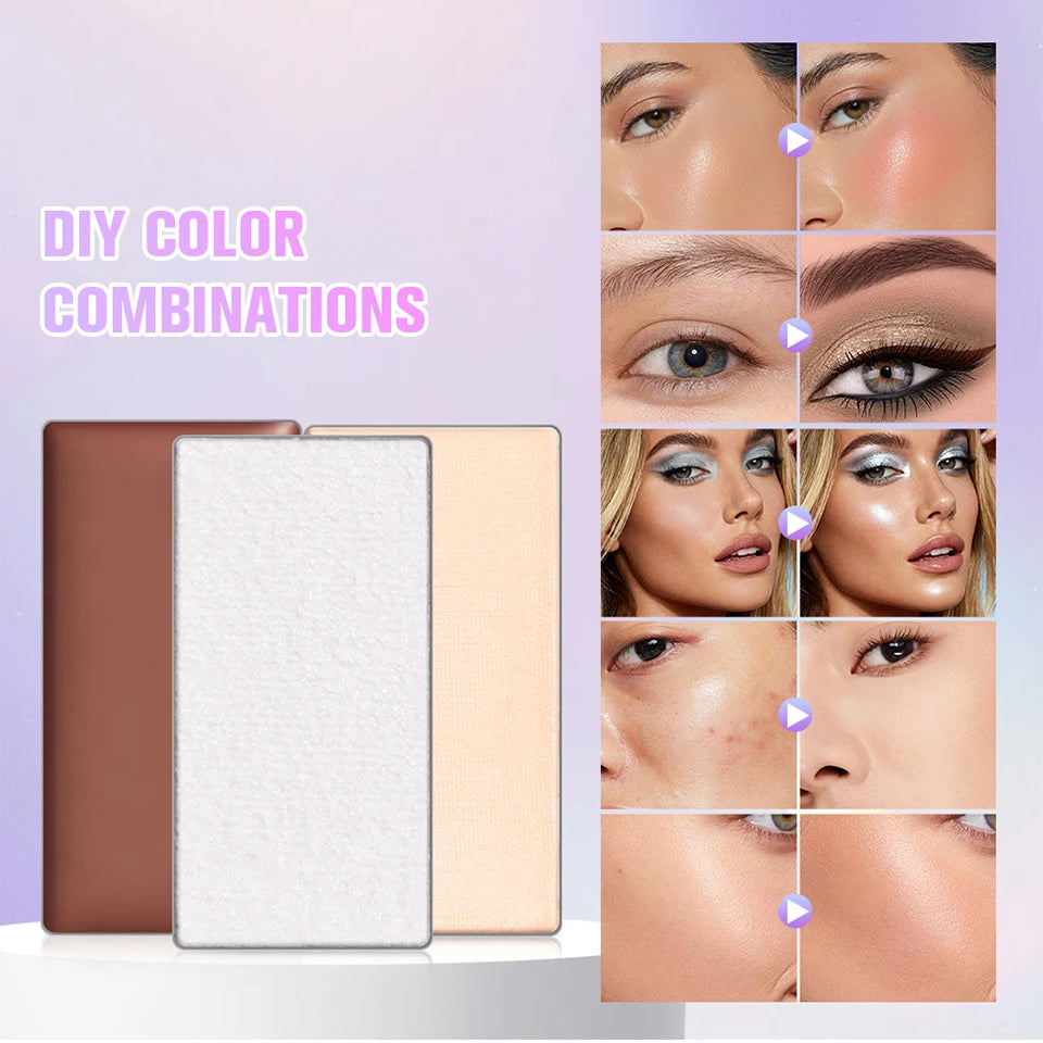 Waterproof Magnetic Eyeshadow Palette Refill - 13