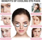 Reusable Stainless Steel Cooling Eye Pads for Puffiness