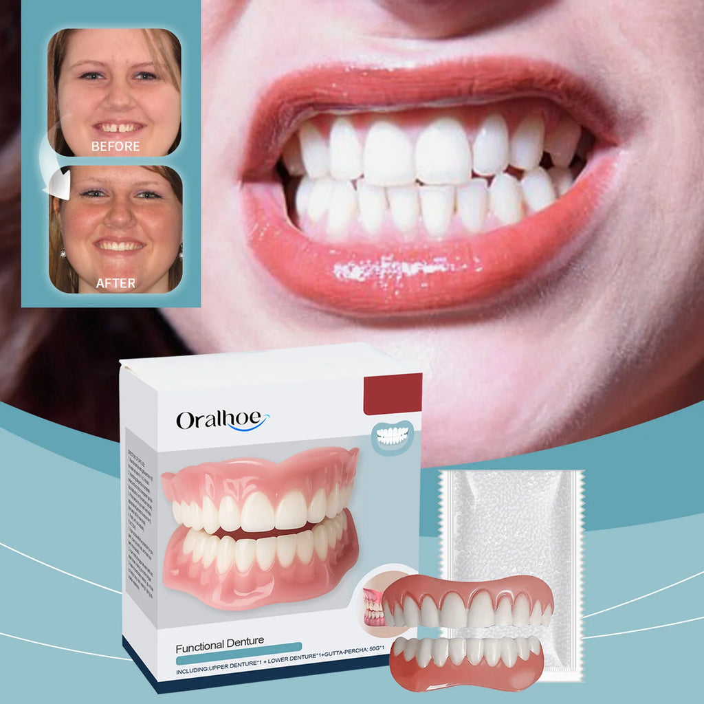 Silicone Cosmetic Denture Kit for Smile Restoration