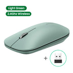 Slim Wireless Bluetooth Mouse with 4000 DPI Silent Click