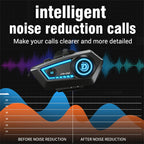 Motorcycle Helmet Bluetooth 5.4 Headset with RGB Lights IPX67 Waterproof