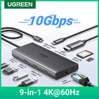 9-in-1 USB-C Hub with 4K 60Hz HDMI and 100W Power Delivery