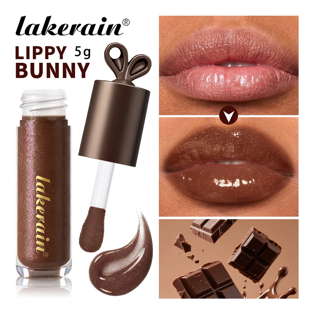 Moisturizing Honey and Chocolate Lip Gloss Set