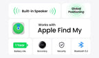 Smart Bluetooth Item Tracker for Apple Find My Network