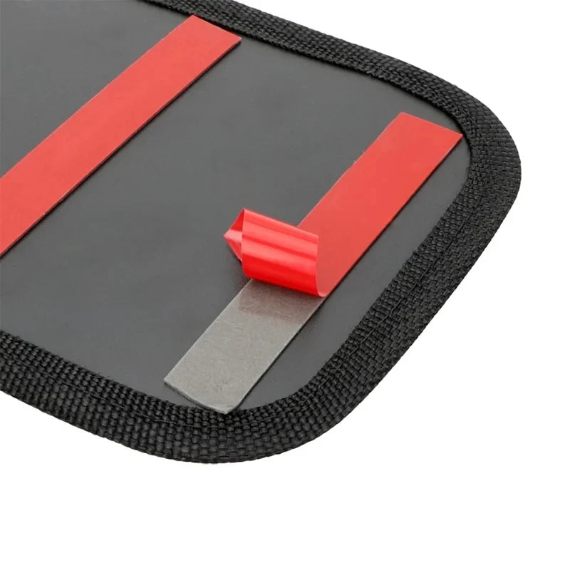 Adhesive Mesh Car Interior Storage Pocket for Phones and Accessories