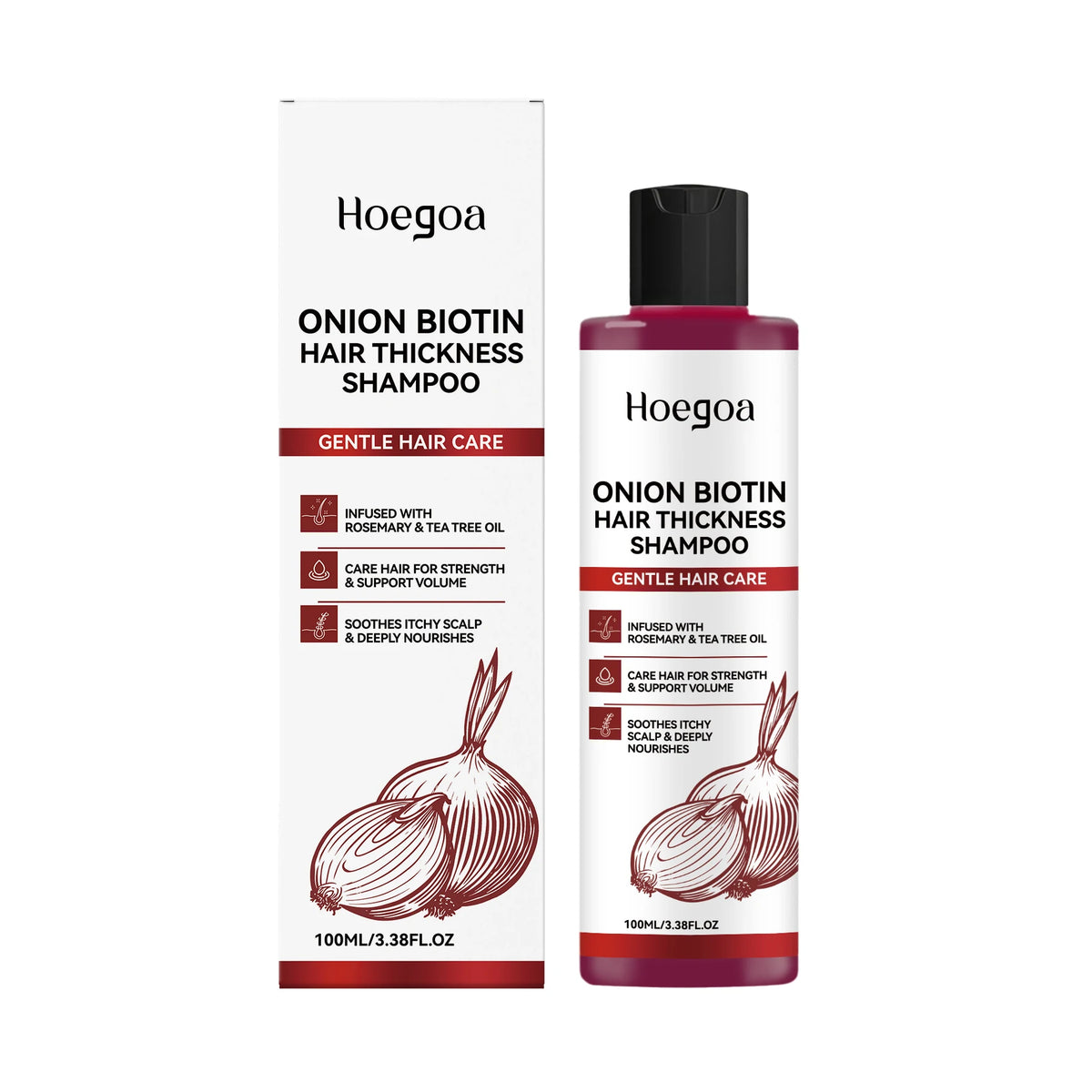 Onion Biotin Volumizing Shampoo for Hair Growth
