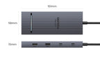 10-in-1 USB-C Docking Station with Dual 4K 60Hz HDMI and 100W PD