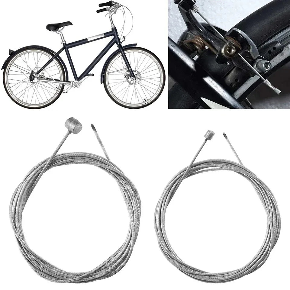 10 Pack Bicycle Brake and Shift Inner Cables 1700mm