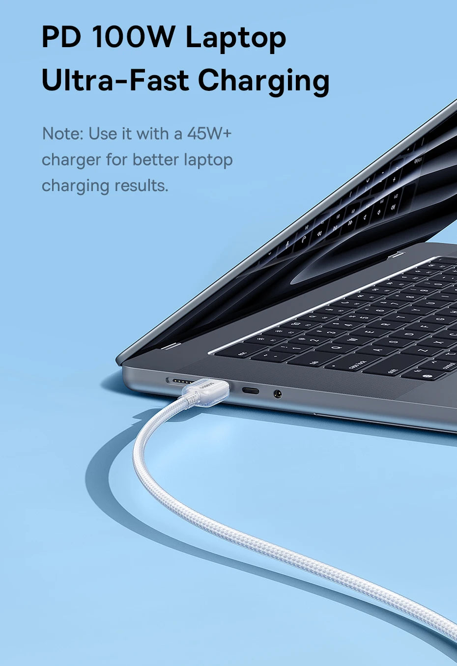 100W USB-C Fast Charging and Data Cable - 15