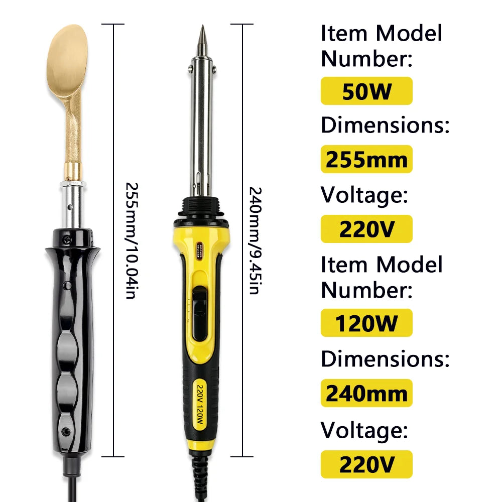 Professional Plastic Welding Soldering Iron Repair Tool Kit