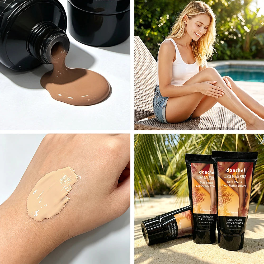 Waterproof Leg Makeup Body Foundation for Flawless Skin