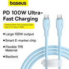 100W USB-C to USB-C Fast Charging Data Cable