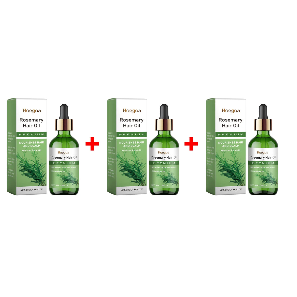 Rosemary Hair Growth Oil for Thinning Hair and Scalp Treatment