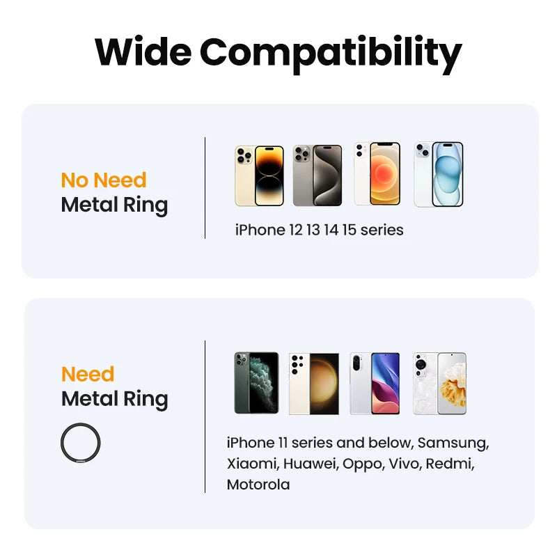 Magnetic 360° Rotating Desktop Phone Stand - 5