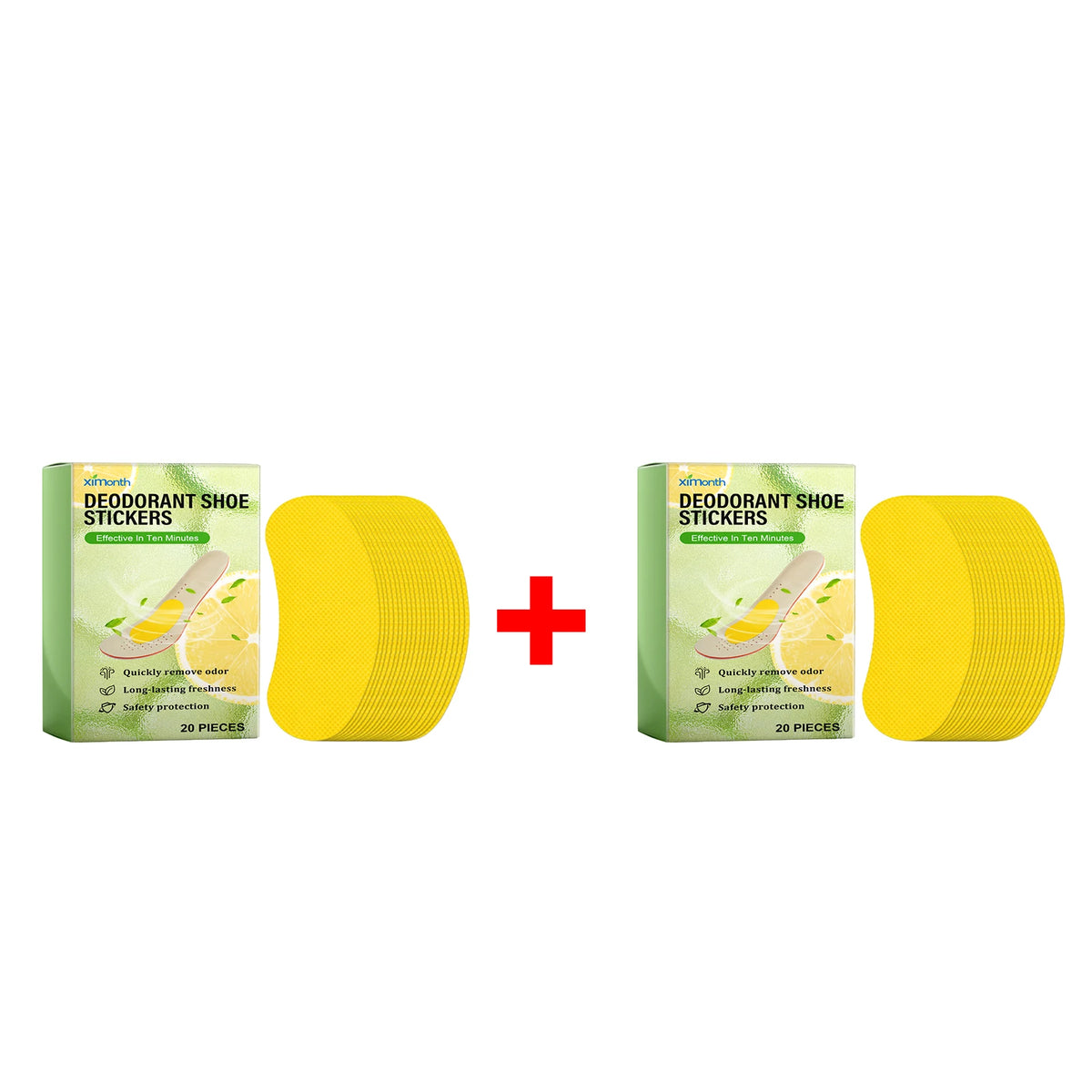 Deodorant Shoe Odor Removal Patches